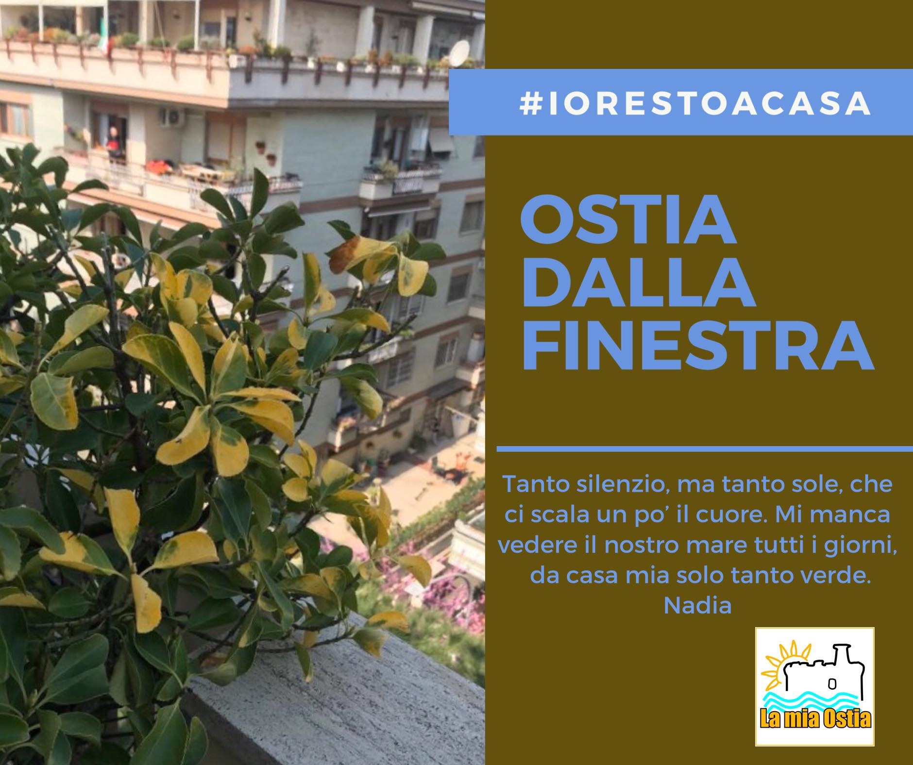 Ostia dalla finestra: mese di marzo